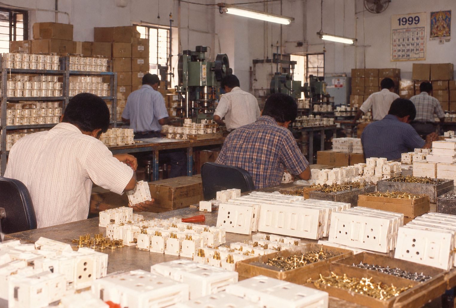 Switches & Sockets Production 1999